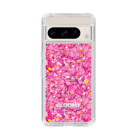 Slim Protection Case［ Gloomy - Pattern - Pink ］