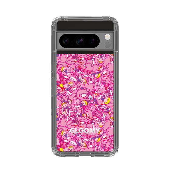 Slim Protection Case［ Gloomy - Pattern - Pink ］