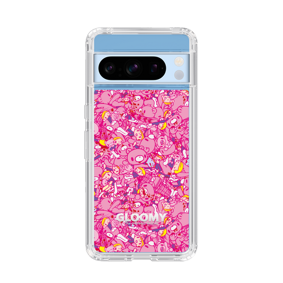 Slim Protection Case［ Gloomy - Pattern - Pink ］