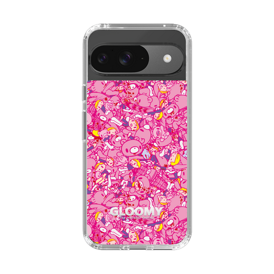 Slim Protection Case［ Gloomy - Pattern - Pink ］