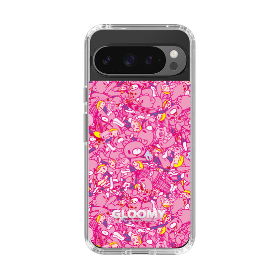 Slim Protection Case［ Gloomy - Pattern - Pink ］