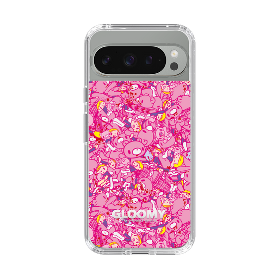 Slim Protection Case［ Gloomy - Pattern - Pink ］