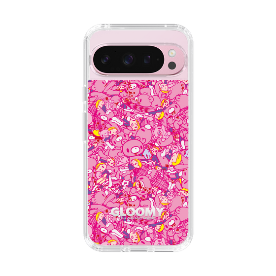 Slim Protection Case［ Gloomy - Pattern - Pink ］