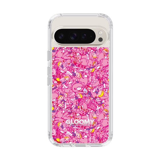 Slim Protection Case［ Gloomy - Pattern - Pink ］