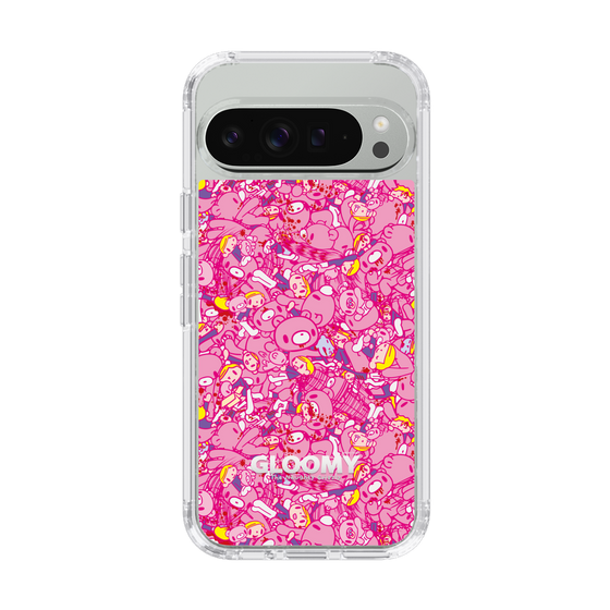 Slim Protection Case［ Gloomy - Pattern - Pink ］