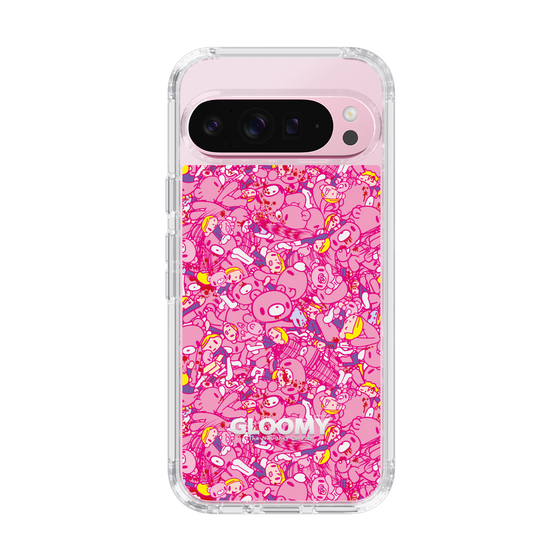 Slim Protection Case［ Gloomy - Pattern - Pink ］