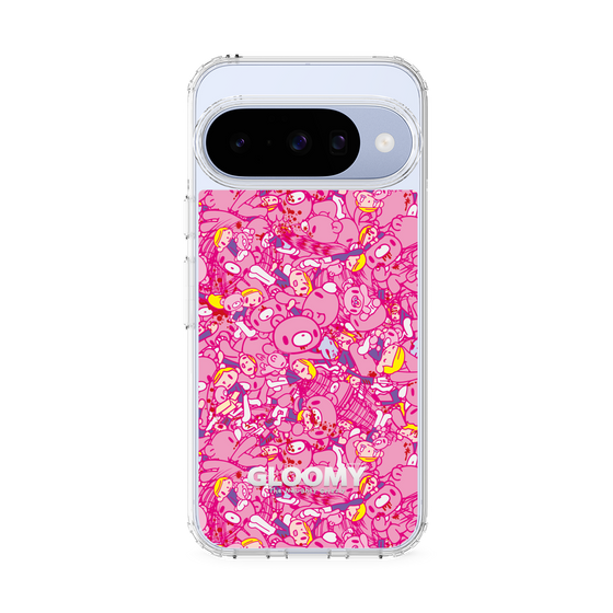Slim Protection Case［ Gloomy - Pattern - Pink ］