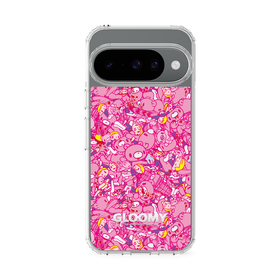 Slim Protection Case［ Gloomy - Pattern - Pink ］