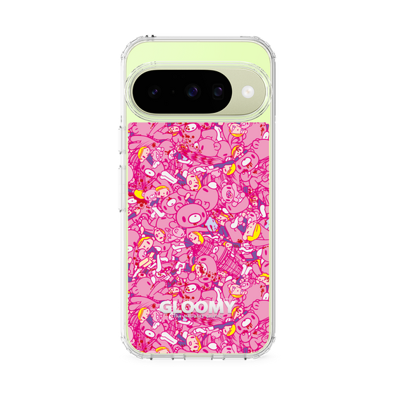 Slim Protection Case［ Gloomy - Pattern - Pink ］