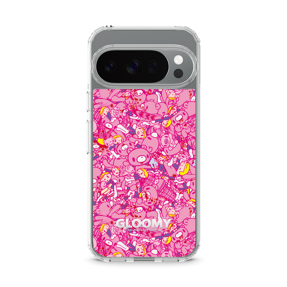 Slim Protection Case［ Gloomy - Pattern - Pink ］