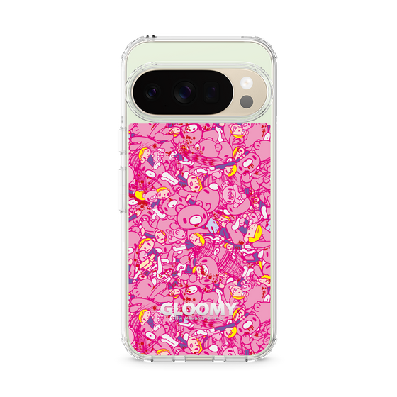 Slim Protection Case［ Gloomy - Pattern - Pink ］