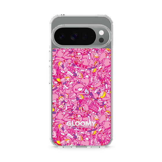 Slim Protection Case［ Gloomy - Pattern - Pink ］