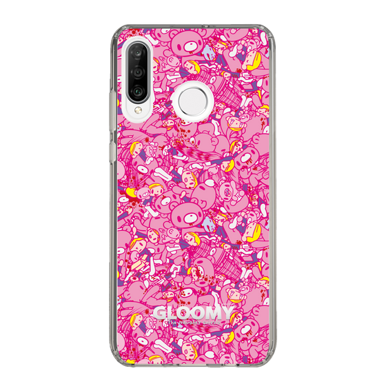 Slim Protection Case［ Gloomy - Pattern - Pink ］