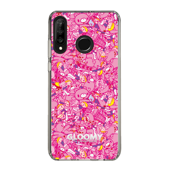 Slim Protection Case［ Gloomy - Pattern - Pink ］