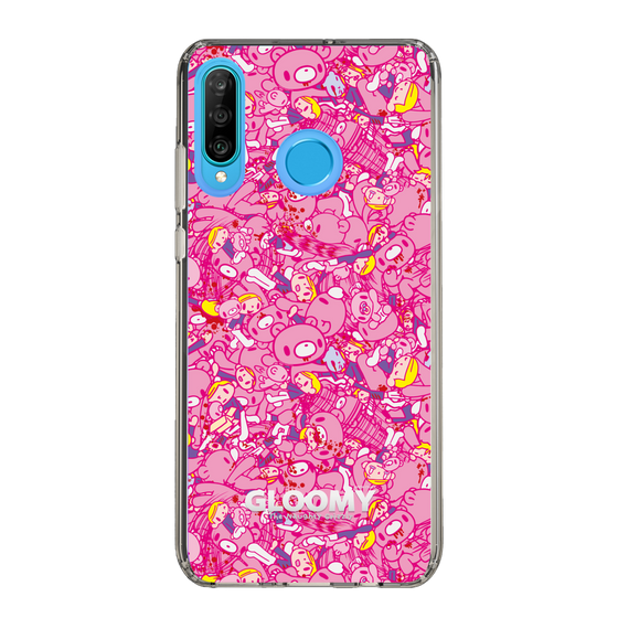 Slim Protection Case［ Gloomy - Pattern - Pink ］