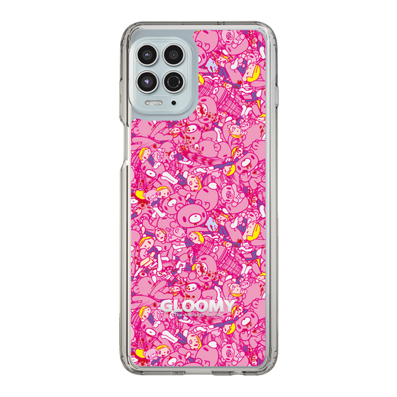 Slim Protection Case［ Gloomy - Pattern - Pink ］