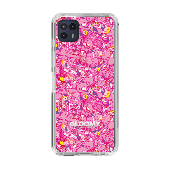 Slim Protection Case［ Gloomy - Pattern - Pink ］
