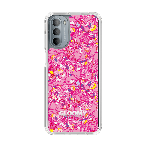 Slim Protection Case［ Gloomy - Pattern - Pink ］