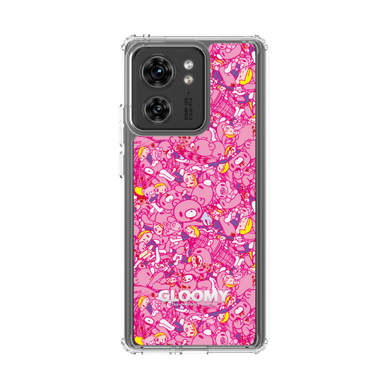 Slim Protection Case［ Gloomy - Pattern - Pink ］