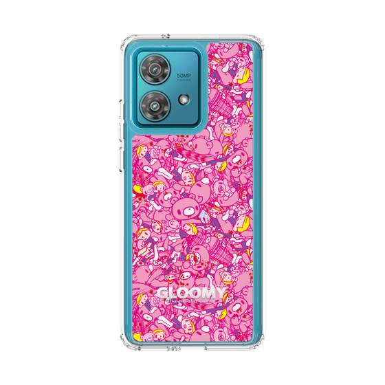 Slim Protection Case［ Gloomy - Pattern - Pink ］