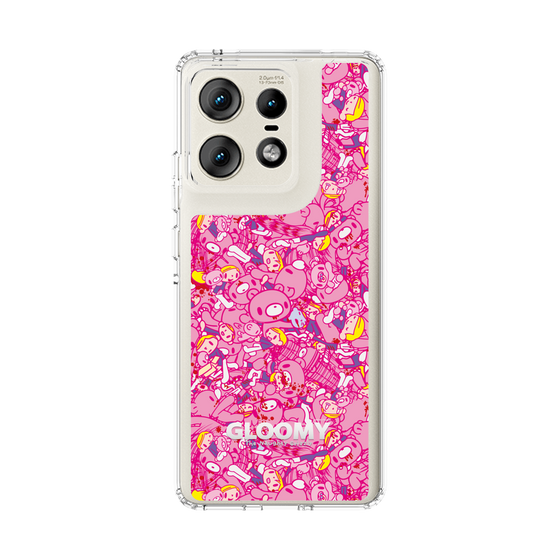 Slim Protection Case［ Gloomy - Pattern - Pink ］