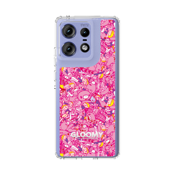 Slim Protection Case［ Gloomy - Pattern - Pink ］