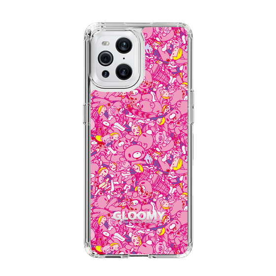 Slim Protection Case［ Gloomy - Pattern - Pink ］