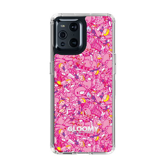 Slim Protection Case［ Gloomy - Pattern - Pink ］