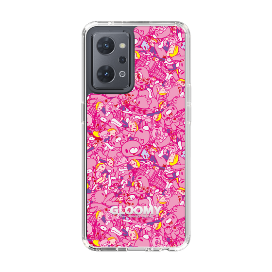 Slim Protection Case［ Gloomy - Pattern - Pink ］