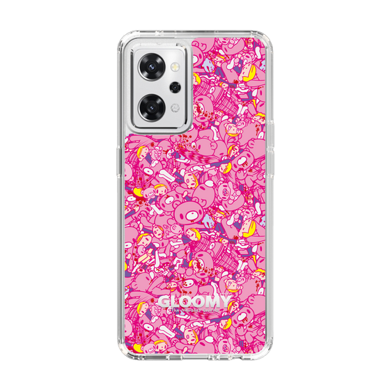 Slim Protection Case［ Gloomy - Pattern - Pink ］