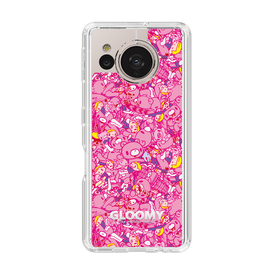 Slim Protection Case［ Gloomy - Pattern - Pink ］