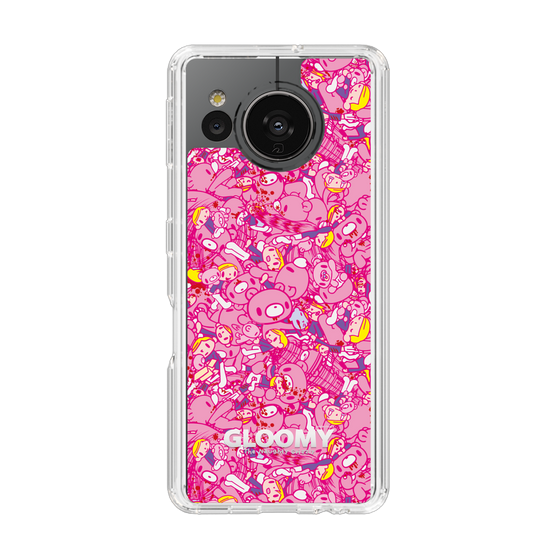 Slim Protection Case［ Gloomy - Pattern - Pink ］