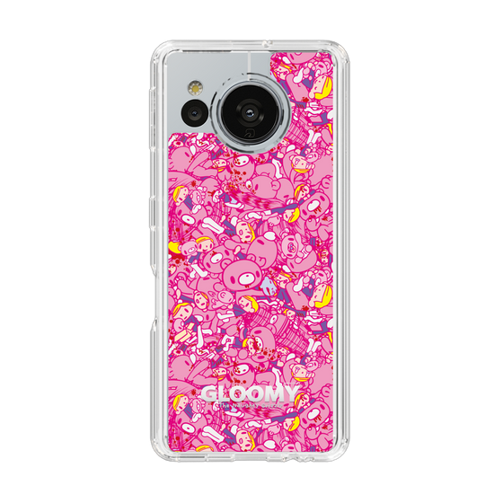 Slim Protection Case［ Gloomy - Pattern - Pink ］