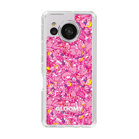Slim Protection Case［ Gloomy - Pattern - Pink ］