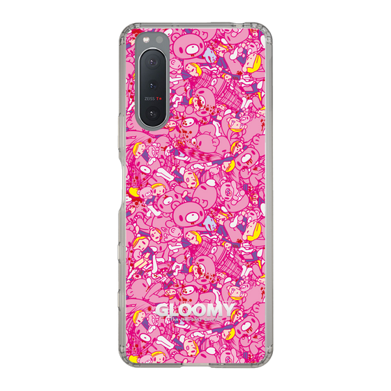 Slim Protection Case［ Gloomy - Pattern - Pink ］