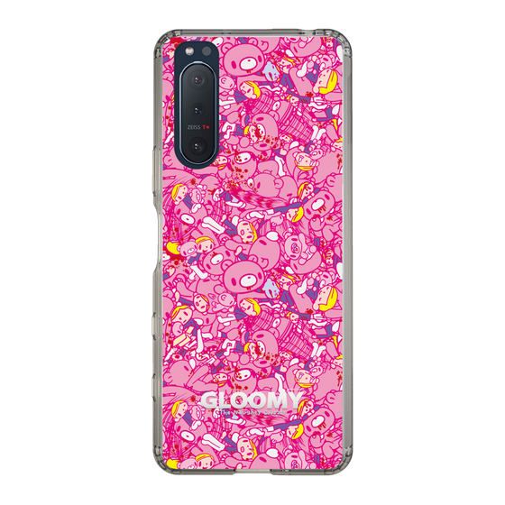 Slim Protection Case［ Gloomy - Pattern - Pink ］