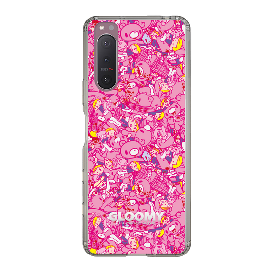 Slim Protection Case［ Gloomy - Pattern - Pink ］