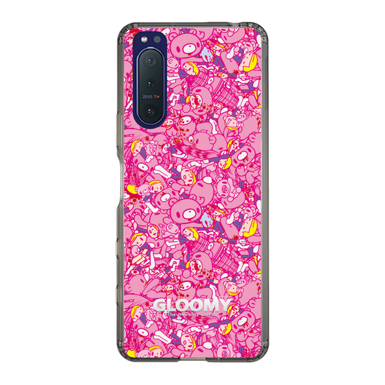 Slim Protection Case［ Gloomy - Pattern - Pink ］