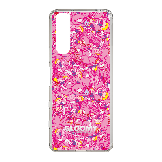 Slim Protection Case［ Gloomy - Pattern - Pink ］