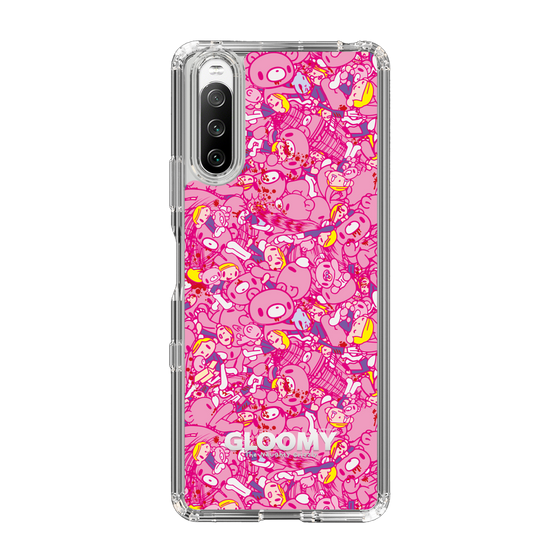 Slim Protection Case［ Gloomy - Pattern - Pink ］
