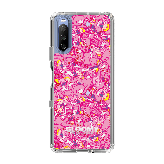 Slim Protection Case［ Gloomy - Pattern - Pink ］