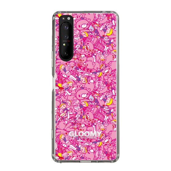 Slim Protection Case［ Gloomy - Pattern - Pink ］