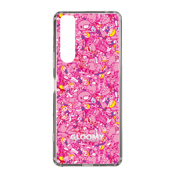 Slim Protection Case［ Gloomy - Pattern - Pink ］