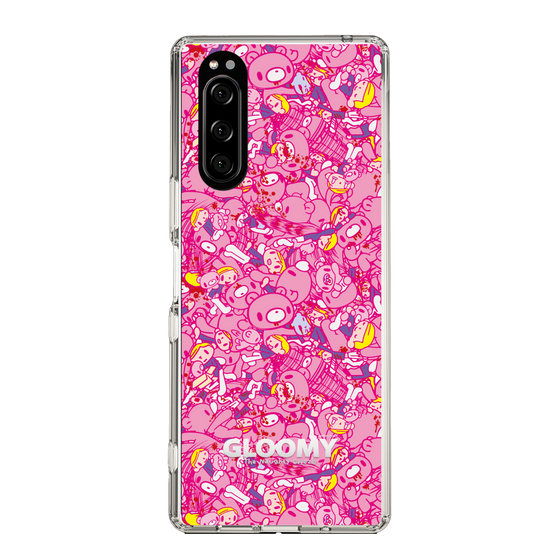 Slim Protection Case［ Gloomy - Pattern - Pink ］