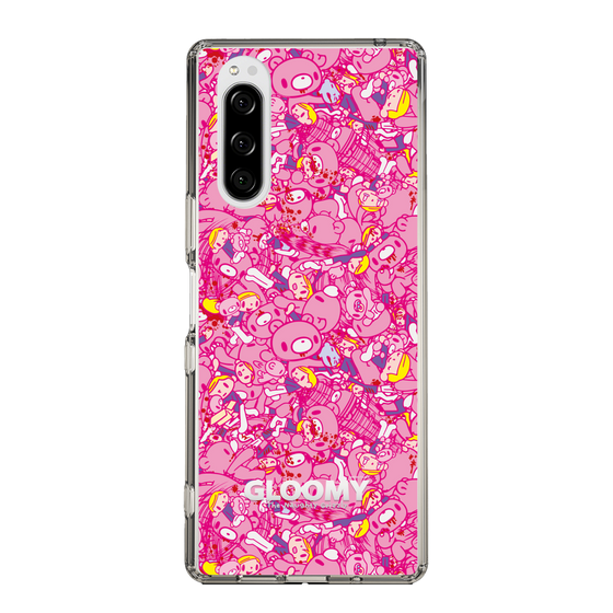 Slim Protection Case［ Gloomy - Pattern - Pink ］