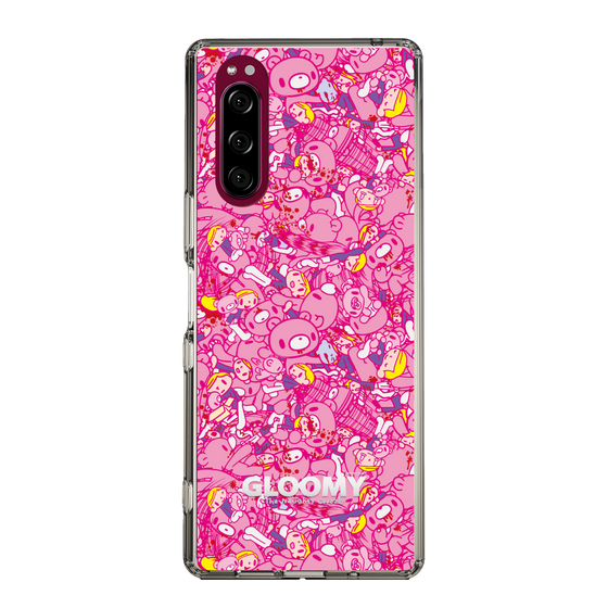 Slim Protection Case［ Gloomy - Pattern - Pink ］
