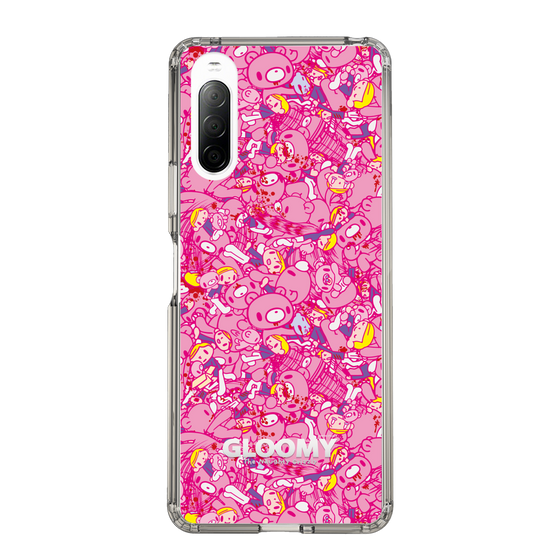 Slim Protection Case［ Gloomy - Pattern - Pink ］