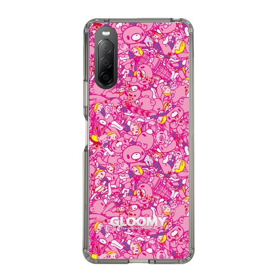 Slim Protection Case［ Gloomy - Pattern - Pink ］