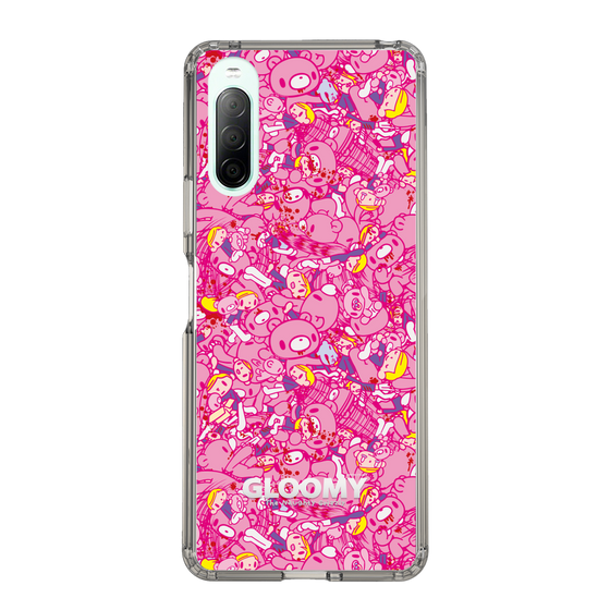 Slim Protection Case［ Gloomy - Pattern - Pink ］