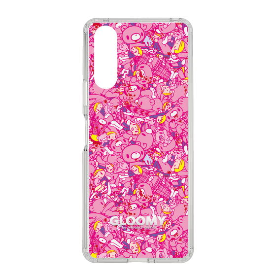 Slim Protection Case［ Gloomy - Pattern - Pink ］